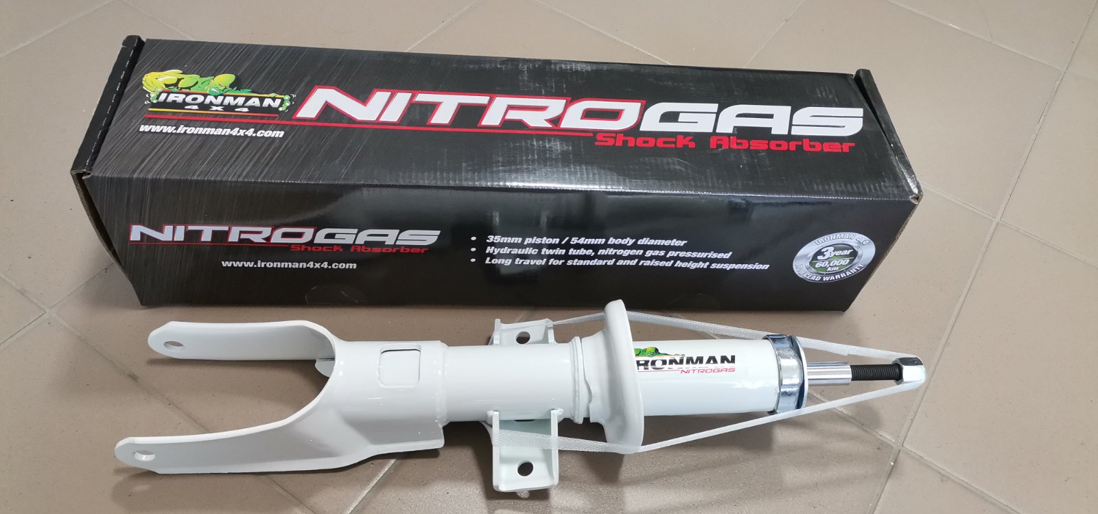 Амортизатор Ironman 4x4 NITRO GAS 12725GR