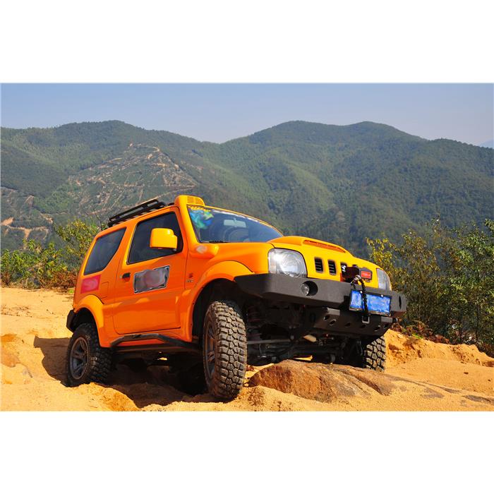 Бампер передній SNBFA03 алюмінієвий на  SUZUKI JIMNY 2012>