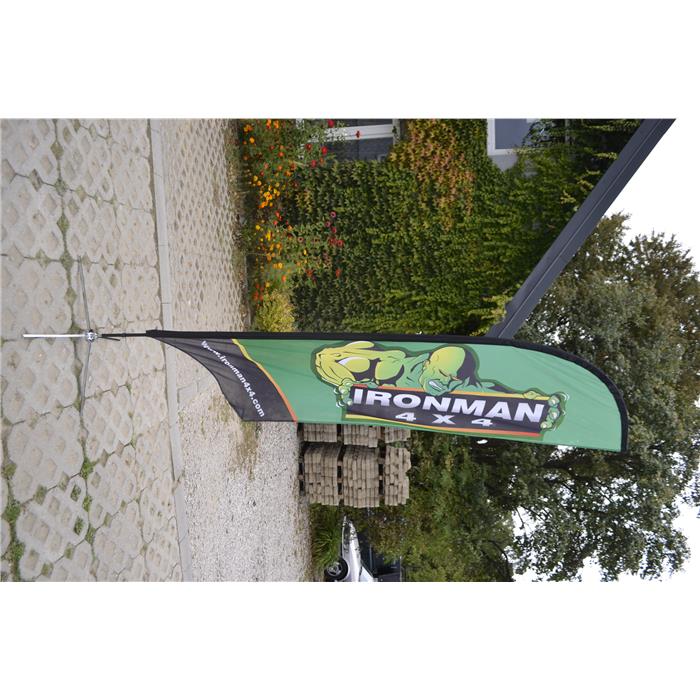 Рекламний прапор IRONMAN4X4 IFLAG002